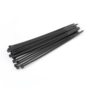 自己ロック式エコフレンドリーナイロンケーブルタイ 3.6*370mm ブラック CE ROHS認証済み 電線結束用 - Product Image 6