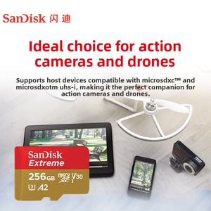 Tarjeta de Memoria SanDisk <span class=keywords><strong>Micro</strong></span>-<span class=keywords><strong>SD</strong></span> TF de 64G 128G 256G 512G <span class=keywords><strong>1T</strong></span> A2 V30 U3 con Velocidad de Lectura de 190MB/s, Modelo para Teléfono Móvil y Cámara - Product Image 4