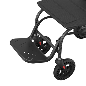 כסא גלגלים מתקפל נייד קל משקל מדגם קנסרה 49 לקשישים, ידני במיוחד, עגלת נכים, לטיפול שיקומי במטוס - Product Image 5