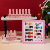 Vernis à ongles de marque privée pour festival de Noël, 15 ml, UV, 60 couleurs, certifié MSDS, fabriqué en Chine pour les salons de manucure