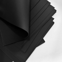 EUDR Recycled Uncoated Black Paper PAPERBOARD for WRAPPING, PACKING, Scrapbooking, Gift Boxes,packaging ,Hangtag