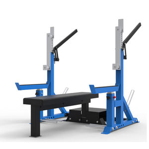 <span class=keywords><strong>Banc</strong></span> d'haltérophilie pliant et réglable pour tout le corps Équipement de gymnastique multifonctionnel à domicile - Product Image 1