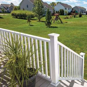 Clôture en plastique PVC, balcon, garde-corps d'<span class=keywords><strong>escalier</strong></span> en <span class=keywords><strong>vinyle</strong></span> - Product Image 4