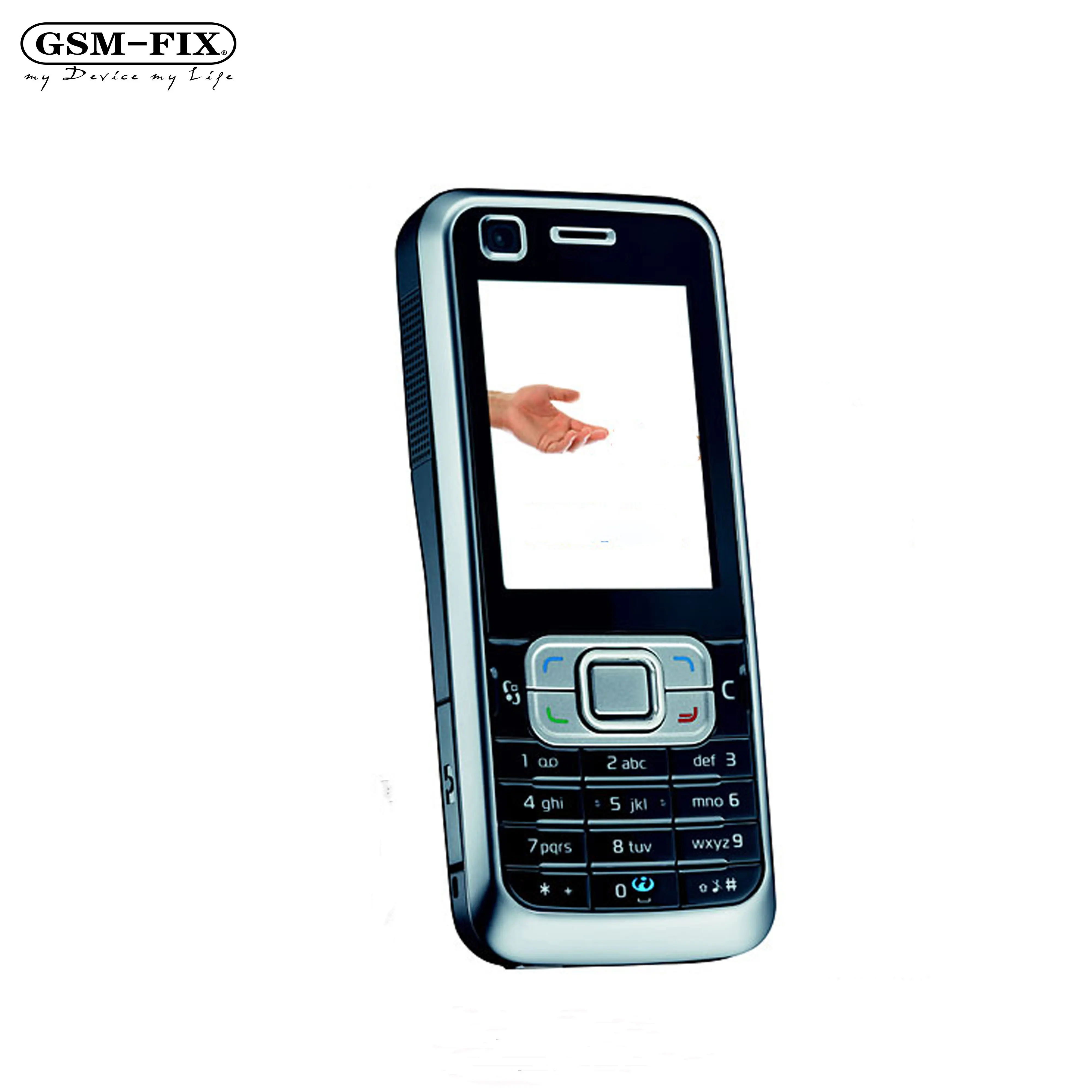 GSM-FIX Original pour Nokia 6120 téléphone portable classique 3G 2.0 pouces 2mp caméra Symbian OS Bluetooth FM déverrouillé 6120C téléphone portable