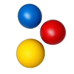 โลโก้ที่กําหนดเอง 6 นิ้ว <span class=keywords><strong>7</strong></span> นิ้ว Dodgeball Ball โฟม PU ผิว PU เคลือบฟองน้ําสนามเด็กเล่นโฟม Dodgeballs Dodge Ball - Product Image 1