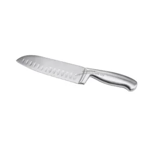 Заводская распродажа, 7-дюймовая ручка, нож для шеф-повара santoku