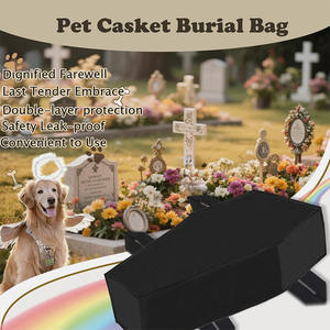 Cercueil pour animaux de compagnie personnalisable, mobile, imperméable, en tissu non tissé, écologique, avec la dernière technologie d'usine - Product Image 6