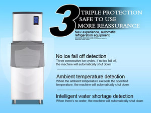 500kg por día Fabricante de hielo Máquina comercial para hacer cubitos de hielo/Máquina industrial para hacer cubitos de hielo - Product Image 5