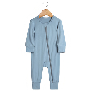 Pijama <span class=keywords><strong>de</strong></span> Bambú y Viscosa para Bebé, Diseño <span class=keywords><strong>de</strong></span> Impresión Personalizada con Logotipo, Mameluco para Bebé, Ropa para Bebé Niño y Niña Recién <span class=keywords><strong>Nacido</strong></span> - Product Image 3
