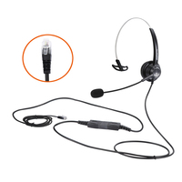 Casque d'écoute USB-C Poly-3210 Plantronics et casque Jabra Evolve 20SE MS Mono Casque d'écoute pour centre d'appels