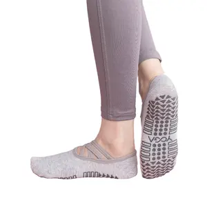 High Quality Custom Logo Ankle Anti Slip Barre Yoga Socks Women Pilates Yoga Socks