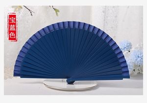 Éventail pliant en bois noir personnalisé de grande taille, imprimé sur mesure, style ange/sport, avec décoration peinte à la main en bambou - Product Image 4