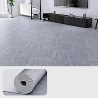 Pegatinas de Piso Autoadhesivas de PVC de Buena Calidad, Pegatinas de Vinilo para Pisos Resistentes al Desgaste, Impermeables para Uso en Hoteles, Baldosas de PVC