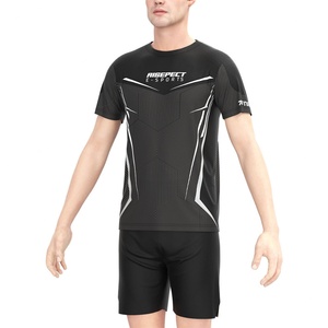 Camiseta Deportiva Sublimada de Manga Corta de Alta Calidad OEM ODM para Hombre, Camiseta de Equipo para Entrenamiento, Camiseta de E-Sport - Product Image 5