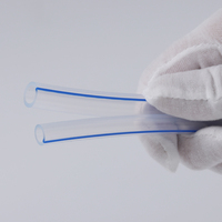 Tube flexible en silicone liquide médical Platinum Cure avec ligne radiopacique bleue