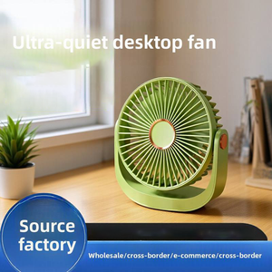 Mini ventilador de escritorio para el verano, portátil y silencioso, para uso en oficina y al aire libre. - Product Image 5