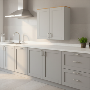 Mobiletto da parete Sunique 36x36 pollici, design moderno, mobiletto da cucina con maniglia e pomello, finitura laminata - Product Image 3