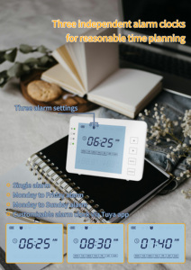 室内温度計屋内湿度計湿度計計デジタル温度湿度センサーモニターホームハウス用プラント - Product Image 3