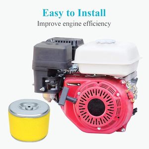 Filtre à air chinois pour moteur GX240 GX270 8HP 9HP, filtre à air avec préfiltre en mousse, pièces pour tondeuse à gazon et motoculteur - Product Image 4