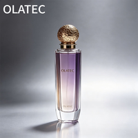Frascos de Vidrio para Perfume, Largos y Delgados, de 30 ml y 50 ml, Personalizados, Vacíos, de Lujo, con Atomizador