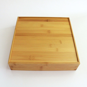 Caja de Presentación de Sushi Japonesa Premium, Bandeja de Servicio con Compartimentos de Madera, Caja Bento de Lujo para Restaurante, Hotel, Catering - Product Image 3