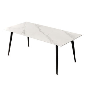 Combinaison de chaise et <span class=keywords><strong>Table</strong></span> <span class=keywords><strong>à</strong></span> <span class=keywords><strong>manger</strong></span> en marbre nordique, pour 4 <span class=keywords><strong>à</strong></span> 6 <span class=keywords><strong>personnes</strong></span>, design moderne et Simple, pour petit appartement, économique - Product Image 6