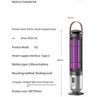 Photocatalyseur électrique anti-moustique Lampe LED Piège à insectes volants Lumière/Lutte antiparasitaire Photocatalyseur anti-moustique