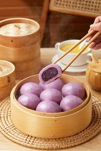 Comida congelada al vapor trigo integral calabaza dulce al vapor dulce textura agradable - Product Image 5