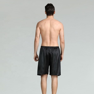 Pantalones cortos <span class=keywords><strong>de</strong></span> tabla Hombres Pantalones cortos <span class=keywords><strong>Pijama</strong></span> <span class=keywords><strong>de</strong></span> satén sólido <span class=keywords><strong>Hombre</strong></span> Ropa <span class=keywords><strong>de</strong></span> dormir <span class=keywords><strong>de</strong></span> noche - Product Image 6