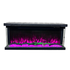 <span class=keywords><strong>Chimenea</strong></span> Eléctrica de Pared de Vidrio Completo de 36/50/72/80 Pulgadas con Llama Realista, Control Remoto/App, 1500W, Clase de Eficiencia Energética - Product Image 6