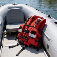 Équipement de sauvetage aquatique lourd, gilet de sauvetage 150N Rapids pour la lutte contre les incendies, la gestion des inondations, le sauvetage d'urgence et les interventions de secours