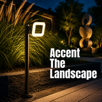 Lampe de jardin extérieure professionnelle étanche IP67, températures de couleur personnalisables pour les bancs de loisirs dans les parcs urbains