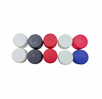 Capuchon 28 mm 1810 avec joint d'étanchéité et couvercle pliable standard en plastique pour bouteille d'eau/jus/soda