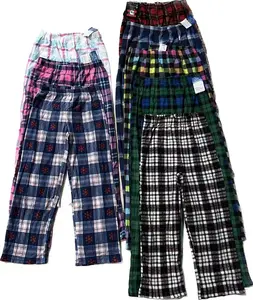 Stock Clearance Kids Unisex Pyjama Trousers Children Sleepwear Boy's And Girl's Bottoms Many Styles To Choose