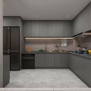 ตู้เก็บเฟอร์นิเจอร์ห้องครัวสไตล์ยุโรปทันสมัยมาตรฐานออสเตรเลีย - Product Image 1