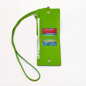 Japanese Style Multi-Function Two-fold Wallet <b>Cute</b> Waterproof PU Hanging Coin <b>Purse</b> with Zipper for Instagram Card Multi-card ID - Product Image 2