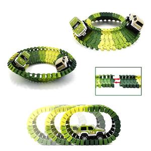 แทร็คไดโนเสาร์รถแข่งของเล่นสำหรับเด็ก,แทร็คที่มีความยืดหยุ่นของเล่นเด็กขายร้อนชุดรถแข่งปีนเขา Flexile Diy <span class=keywords><strong>Dino</strong></span> ติดตามไดโนเสาร์ - Product Image 5