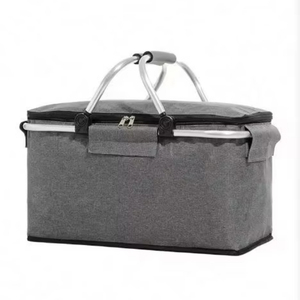 Sac isotherme personnalisé avec logo, grande capacité 18L, panier de pique-nique portable, sacs isothermes de voyage - Product Image 1