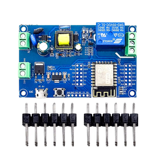 Module de relais sans fil WIFI ESP8266 compatible ESP-12F AC 220V 12V, carte de développement 12F, télécommande pour maison intelligente - Product Image 5