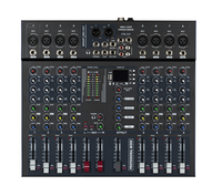 Console de mixage professionnelle tout-en-un coque en métal du studio de la chambre à coucher à la scène offrant un son partout