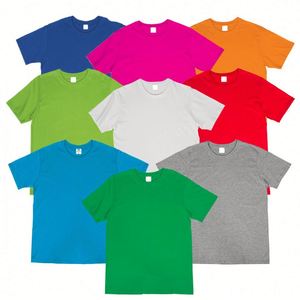 Design New Trending Blanks T- <b>Shirts</b> 180 Gsm Organic Cotton Heat Transfer Personal Logo Blank Customized Logo Men's T-<b>shirts</b> - Product Image 1