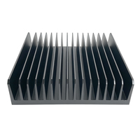Dissipateur thermique en aluminium sur mesure économique 160(L)*40(H)*160(P)mm Profilé de dissipateur thermique extrudé standard SK085