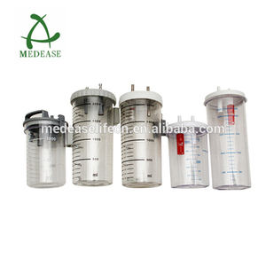 Wegwerp Zuig Fles Vacuüm Fles Medische Zuig Regulator Wall Mounted Zuig Jar 1Liter Vacuüm Fles - Product Image 5