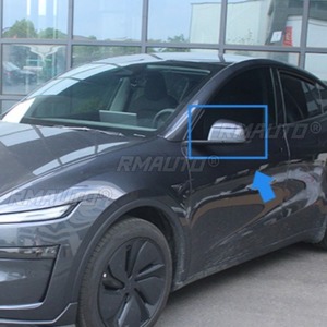 Car Rearview Cover Protect Mirror Caps Rear View Mirror Cover Body <b>Kit</b> For Tesla <b>Model</b> Y 2025 Car Accessories - Product Image 3