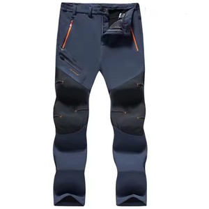 Pantalons <span class=keywords><strong>de</strong></span> <span class=keywords><strong>randonnée</strong></span> thermiques softshell pour hommes et femmes, coupe-vent, doublés en polaire, pantalons cargo pour les sports d'<span class=keywords><strong>hiver</strong></span> en plein air - Product Image 2