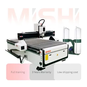 MISHI, la mejor máquina enrutadora CNC de madera 3D de China Jinan 1325, máquina enrutadora CNC grande para carpintería de 4x8 pies 1325 1530 2030