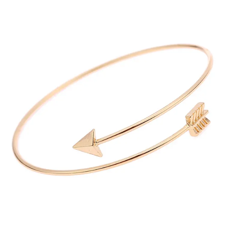 factory women indian cuff gold arrow cheap bracelet