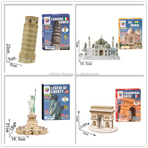 49 Estilos de Modelos de Arquitectura Mundialmente Famosa, Rompecabezas 3D, Juguetes de Construcción para Niños, Regalo - Product Image 5