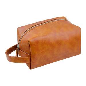 Fashion Horse Soft Vintage <b>Leather</b> PU <b>Leather</b> Cosmetic <b>Bag</b> Travel Toiletry Organizer Makeup <b>Bag</b> Cosmetic <b>Bags</b> - Product Image 3
