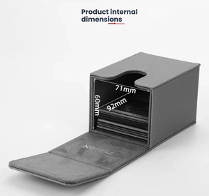 Boîte de rangement pour cartes en carton écologique avec logo personnalisé multifonction pour jeux de société, 100+ cartes, vente en gros - Product Image 3